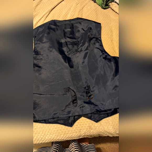 Men's vintage leather vest - Picture 4 of 4